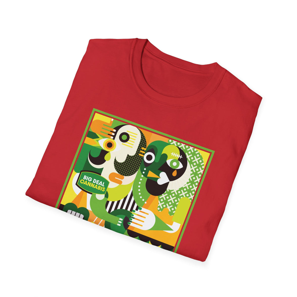 Big Deal Cannabis Abstract Unisex T-Shirt