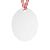 Metal Ornament – "Big Deal Cannabis" Green Bell Holiday Decoration