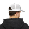 Emerald Twist Trucker Cap – Embroidered Leaf Snapback Hat