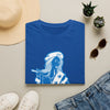 Sailor Babe Graphic T-Shirt — Blue Retro Pinup Tee