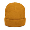 Embroidered 'Big Deal Cannabis' Ribbed Knit Beanie — Cozy Winter Cannabis Hat