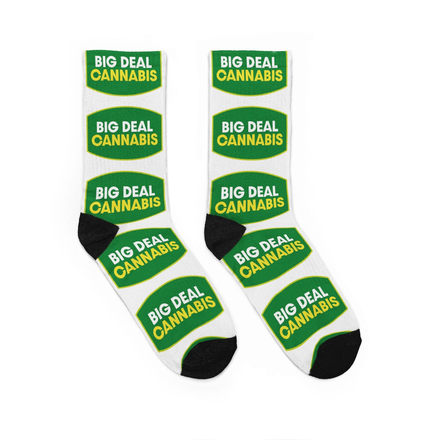 Big Deal Cannabis Crew Socks