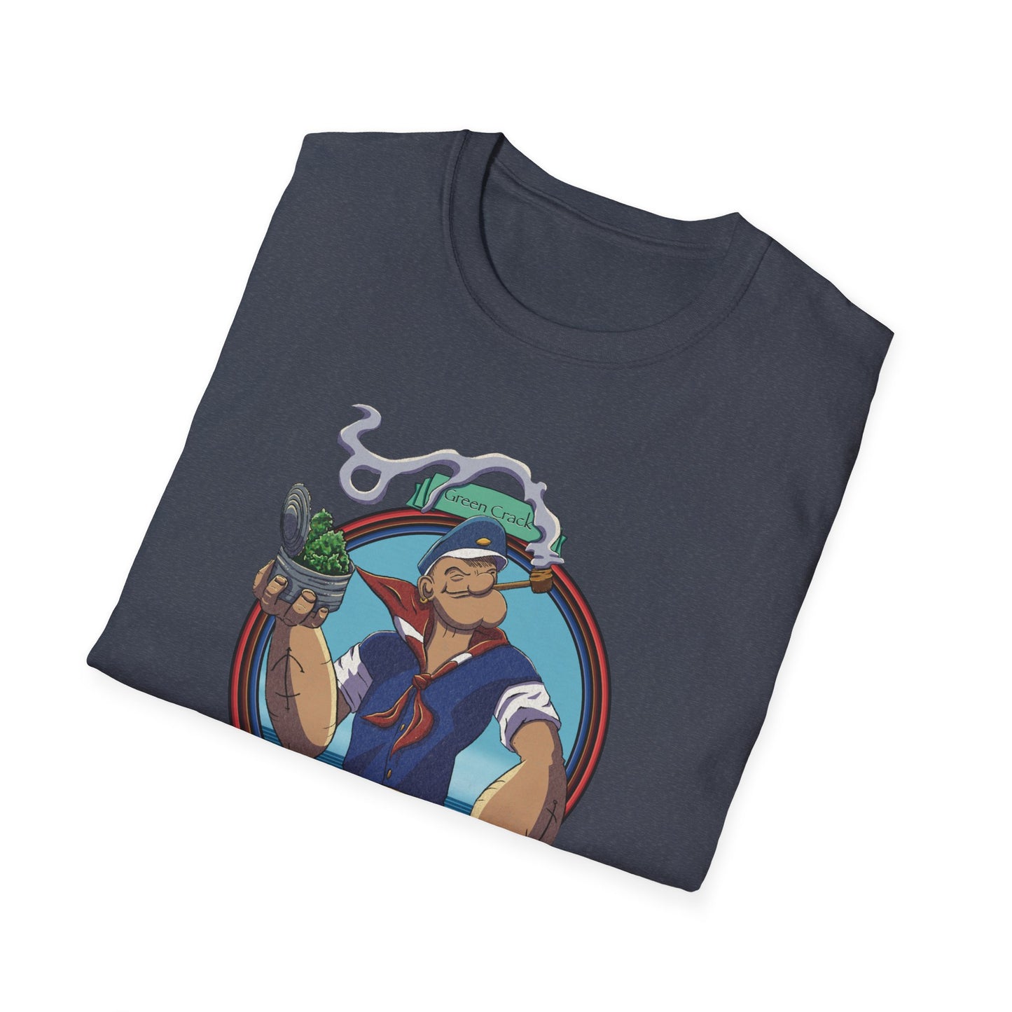 Honeydew Green Crack Shirt