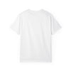 Emerald Twist T-Shirt — Retro Script Tee with Green Leaf Logo