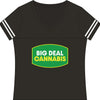 Big Deal Cannabis V-Neck Tee - Women's