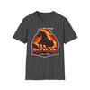 Flaming Stallion T-Shirt — "Red Mane" Graphic Tee
