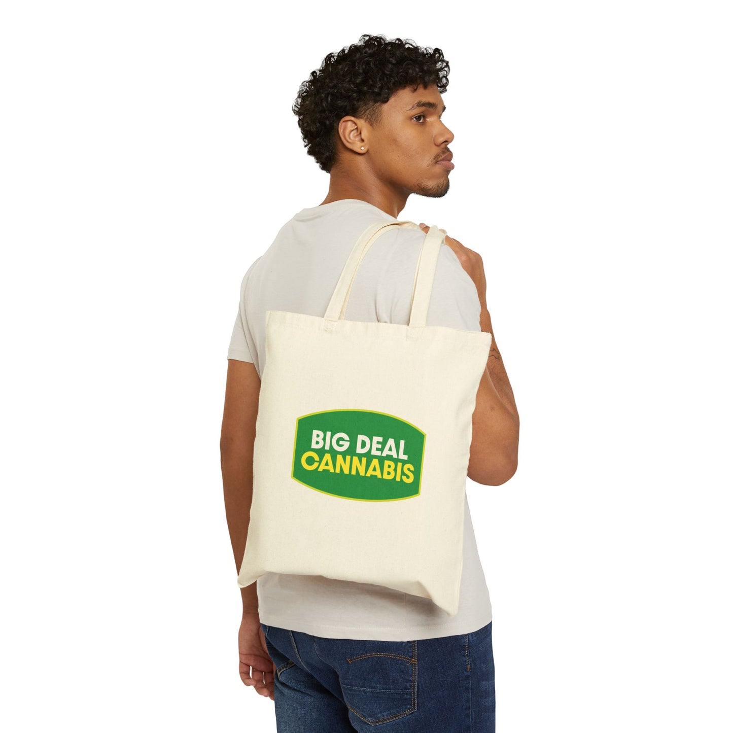 Big Deal Cannabis Canvas Tote Bag