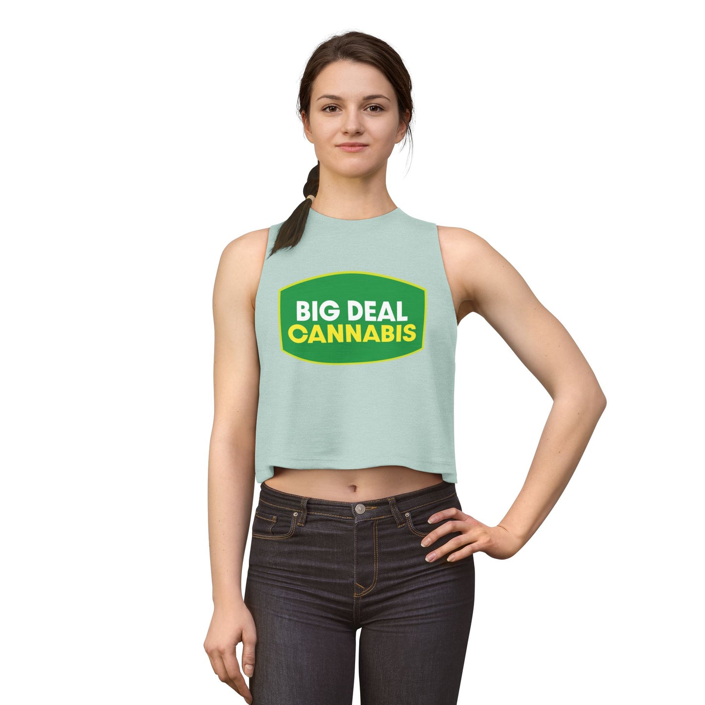 Big Deal Cannabis Women’s Crop Top