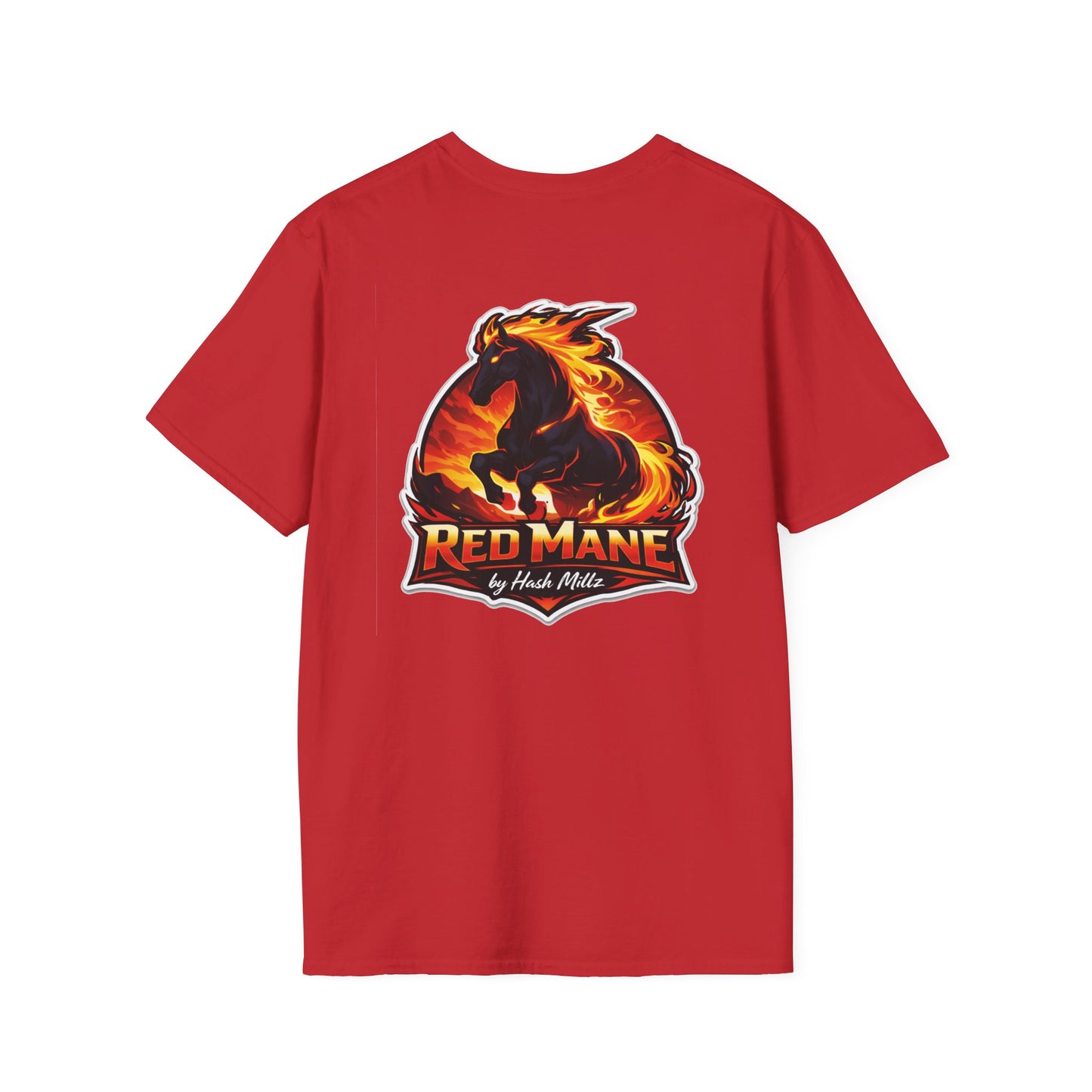 Red Mane Graphic Tee (Back)