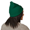 Embroidered 'DeSaus' Cuffed Beanie — Classic Knit Winter Hat