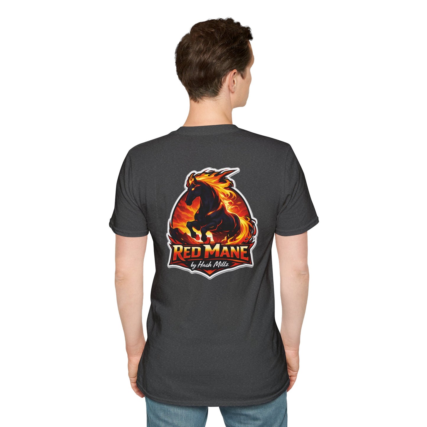 Red Mane Graphic Tee (Back)