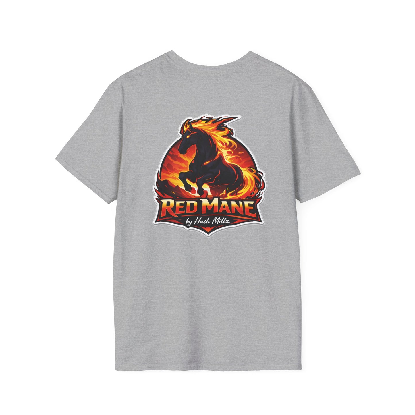 Red Mane Graphic Tee (Back)