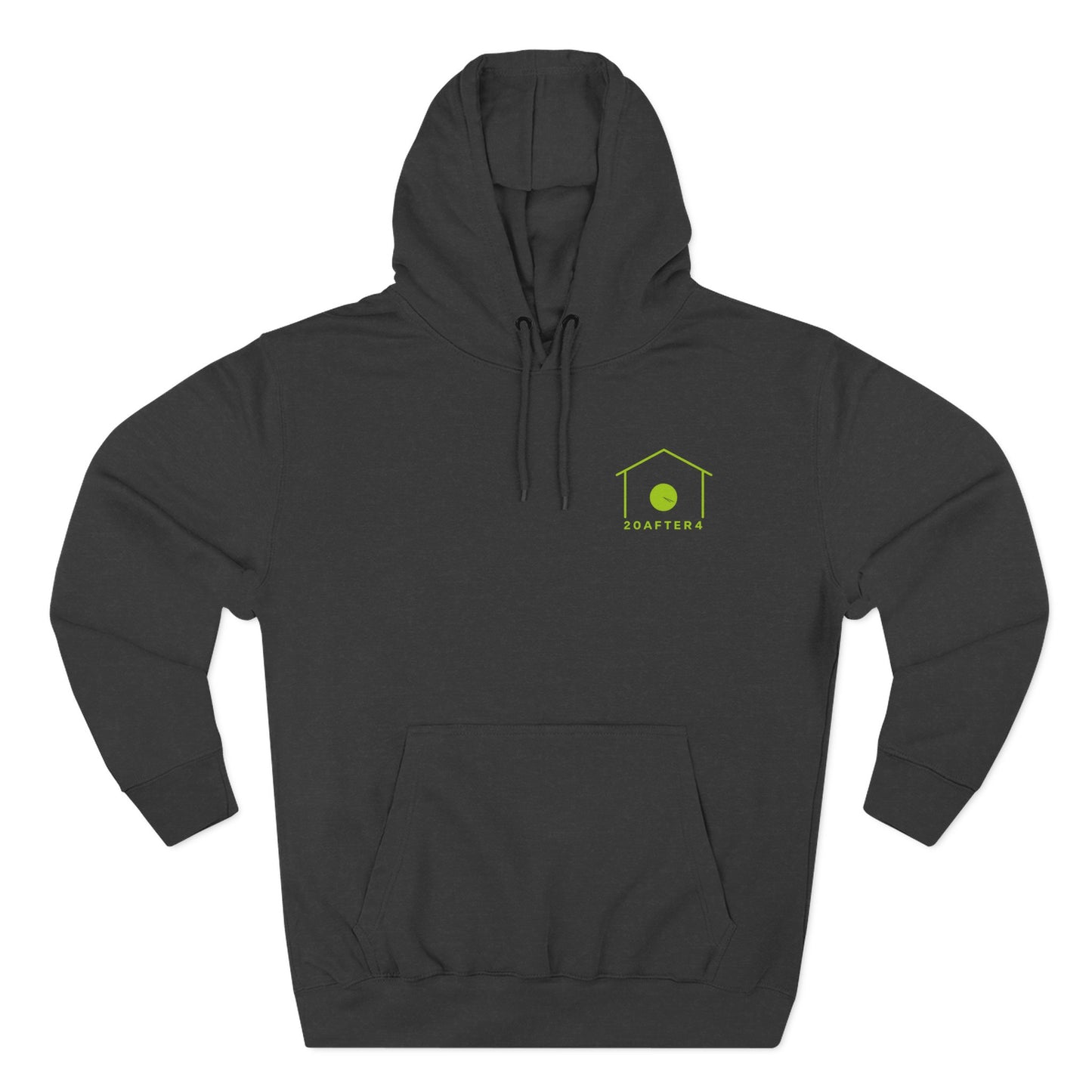20AFTER4 Lime Logo Hoodie (Front & Back)