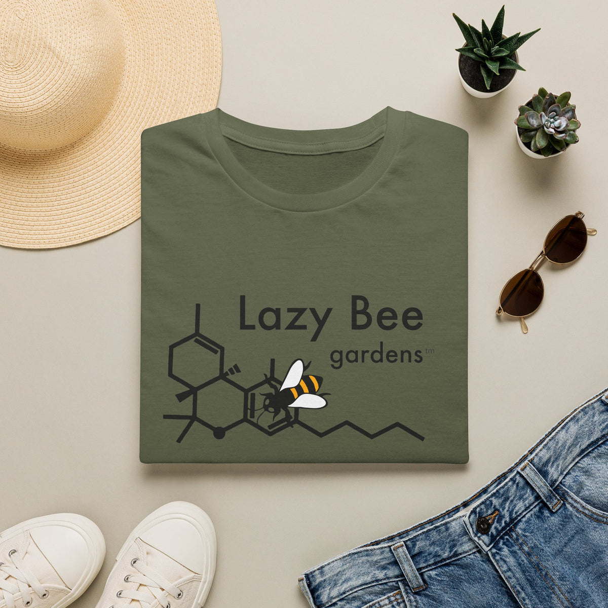Lazy Bee Gardens Unisex T-Shirt