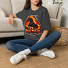 Flaming Stallion T-Shirt — "Red Mane" Graphic Tee