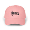 Homies Cannabis Co. Classic Dad Cap - Embroidered White Baseball Hat