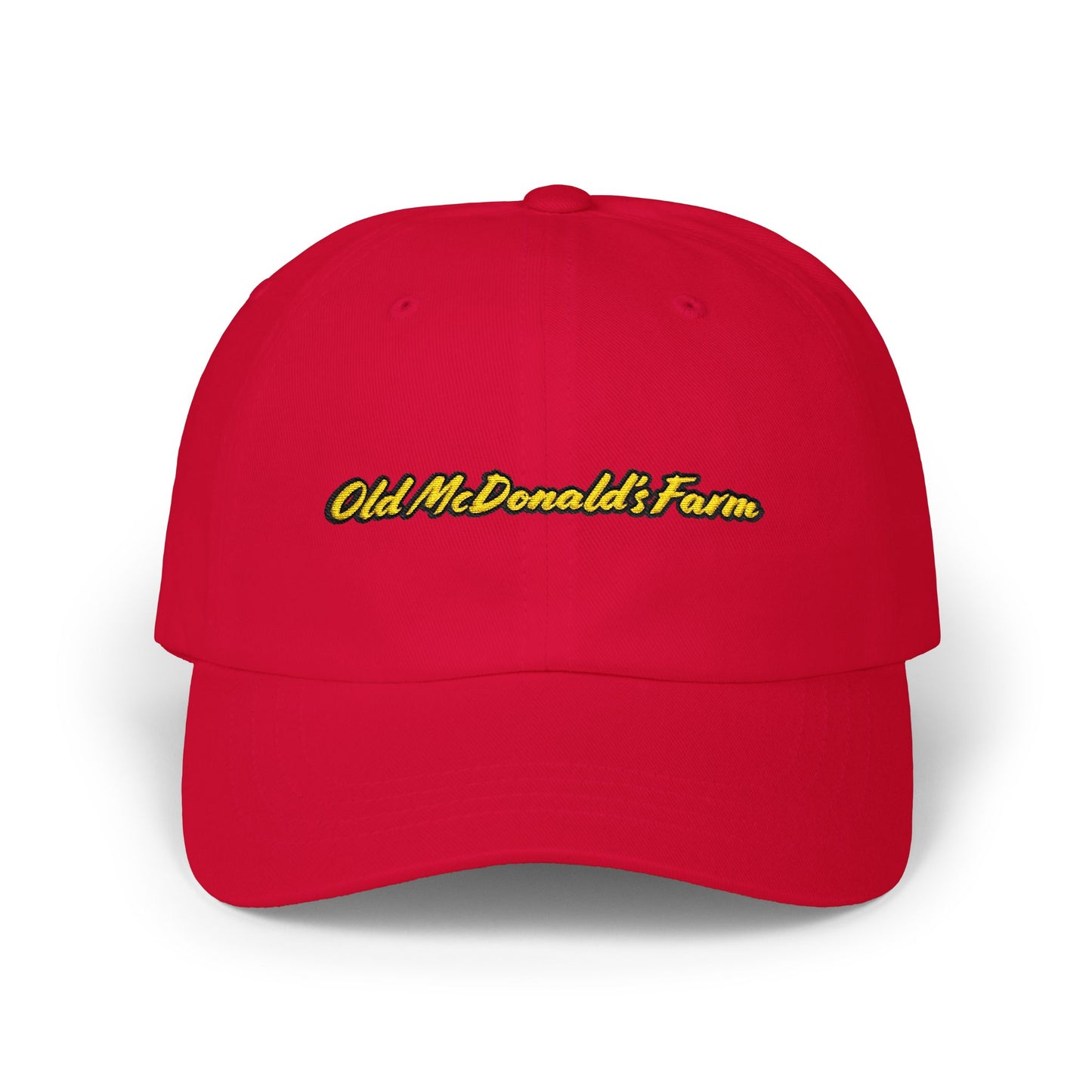 Dad Cap — "Old McDonald’s Farm" Embroidered Classic Baseball Hat