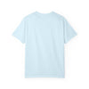 Emerald Twist T-Shirt — Retro Script Tee with Green Leaf Logo