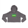 Cropped Hoodie — "Big Deal Cannabis" Logo Women's Streetwear
