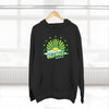 Walla Walla Sunrise Hoodie — Retro Sunburst Design