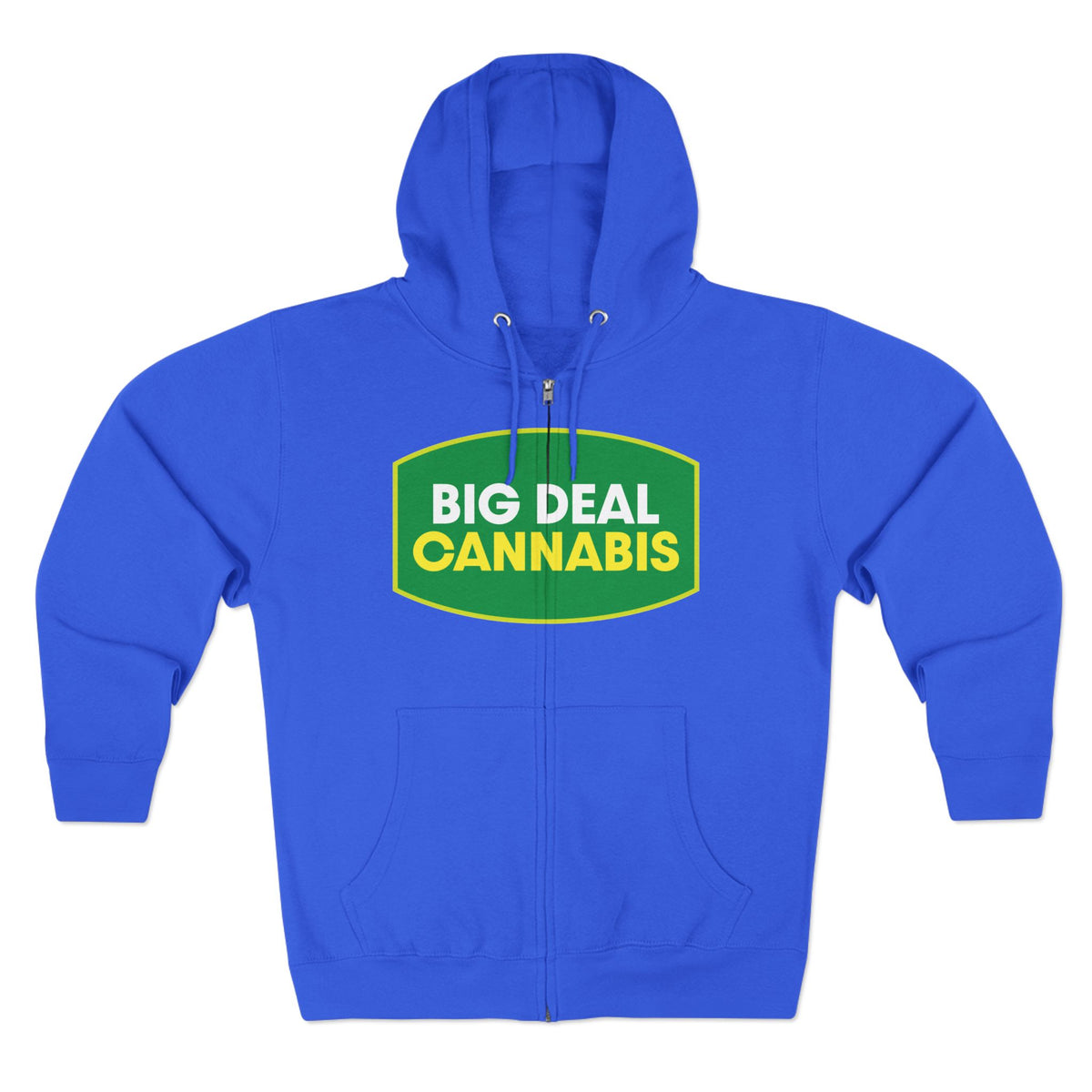Big Deal Cannabis Zip Hoodie