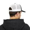 Emerald Twist Trucker Cap – Embroidered Leaf Snapback Hat