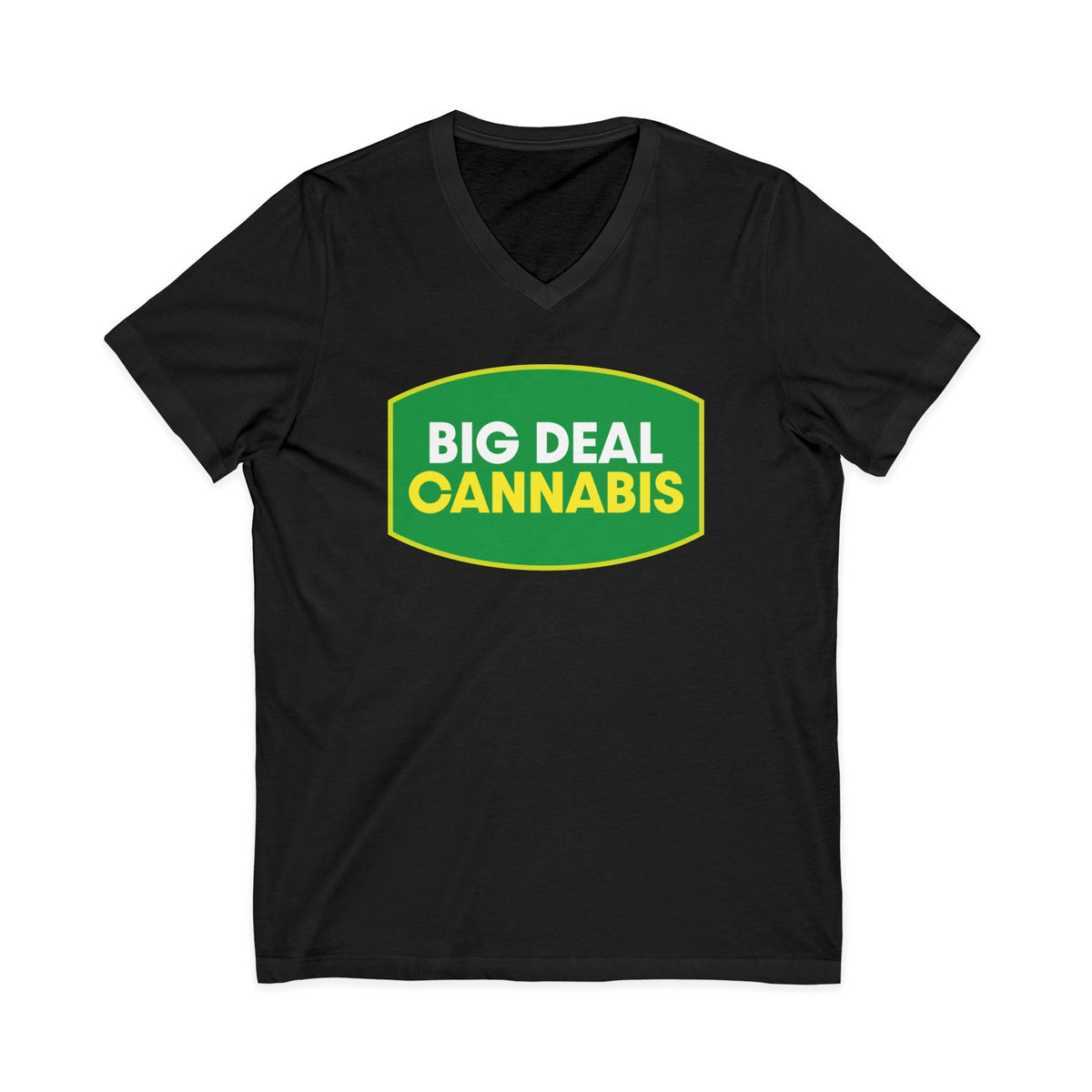 Big Deal Cannabis V-Neck Tee