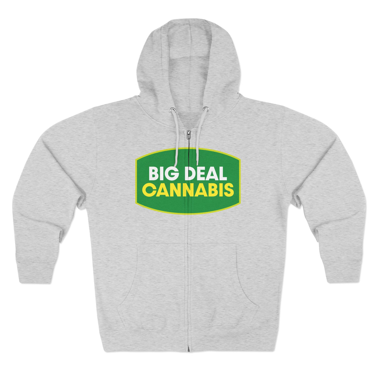 Big Deal Cannabis Zip Hoodie