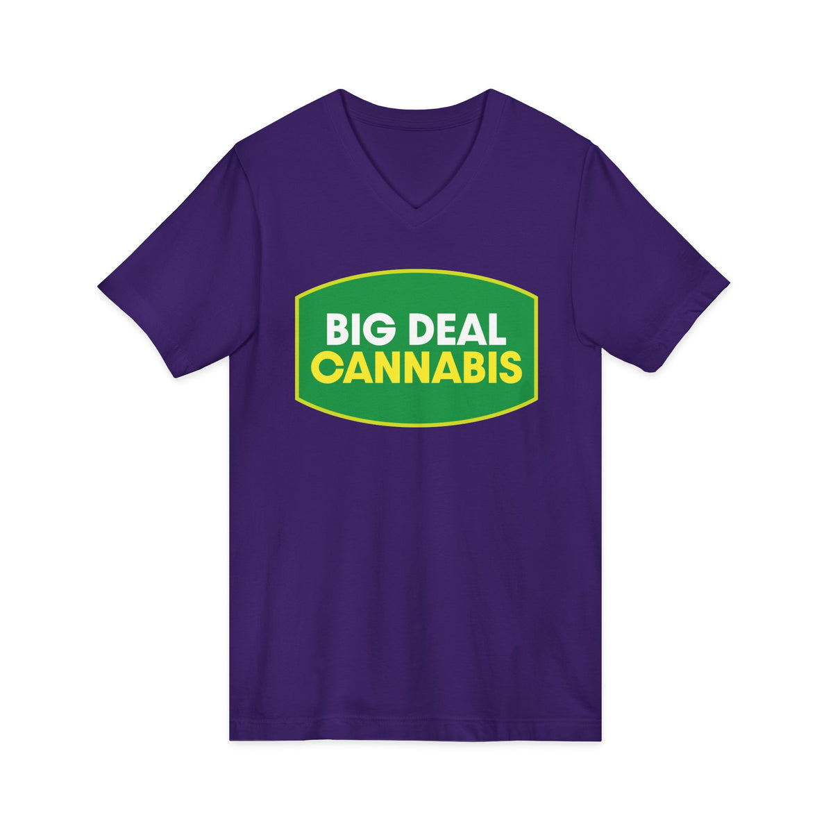 Big Deal Cannabis V-Neck Tee