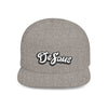 DeSaus  Embroidered Flat Bill Snapback Hat