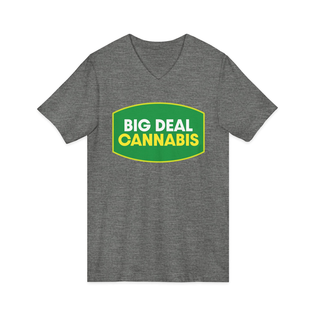 Big Deal Cannabis V-Neck Tee