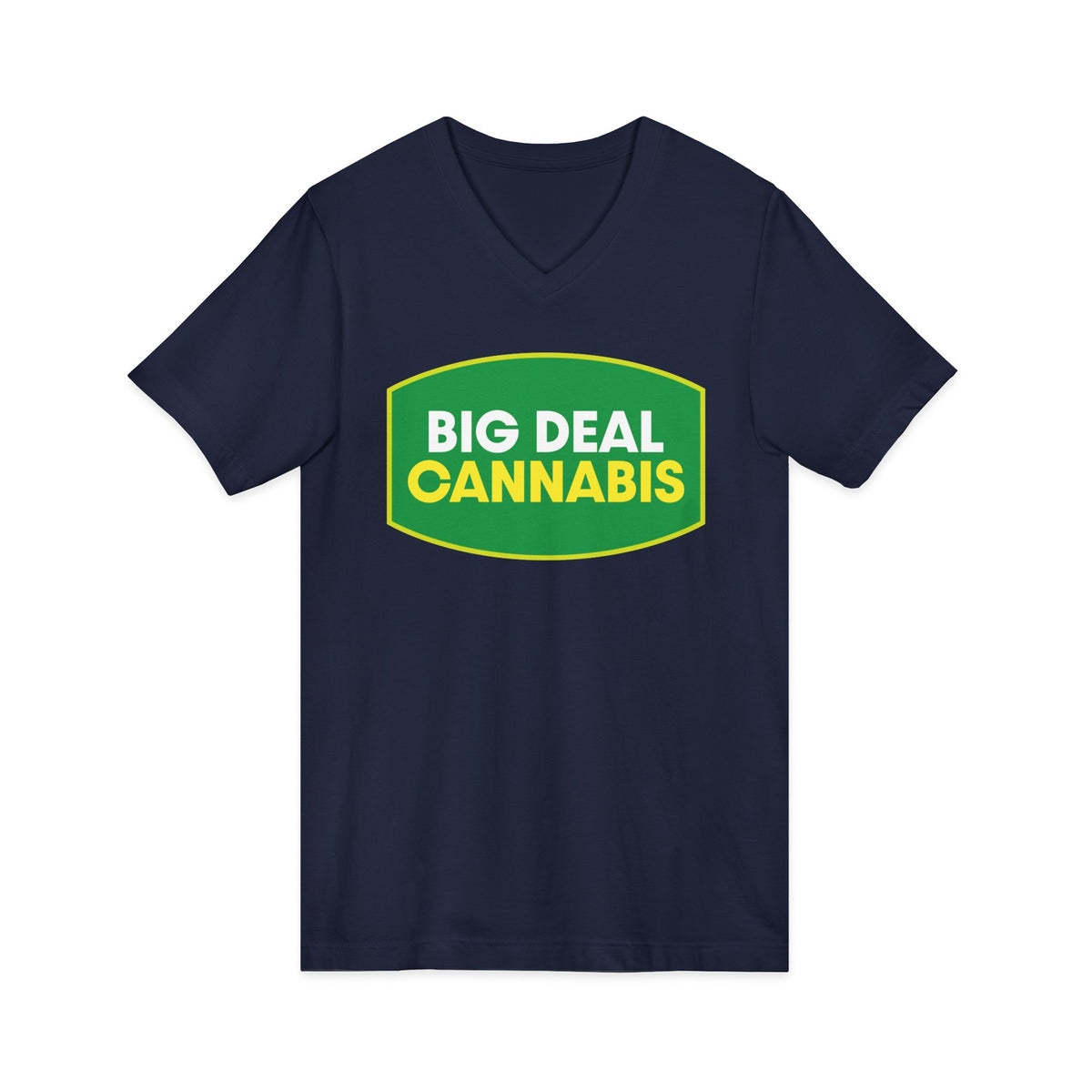 Big Deal Cannabis V-Neck Tee
