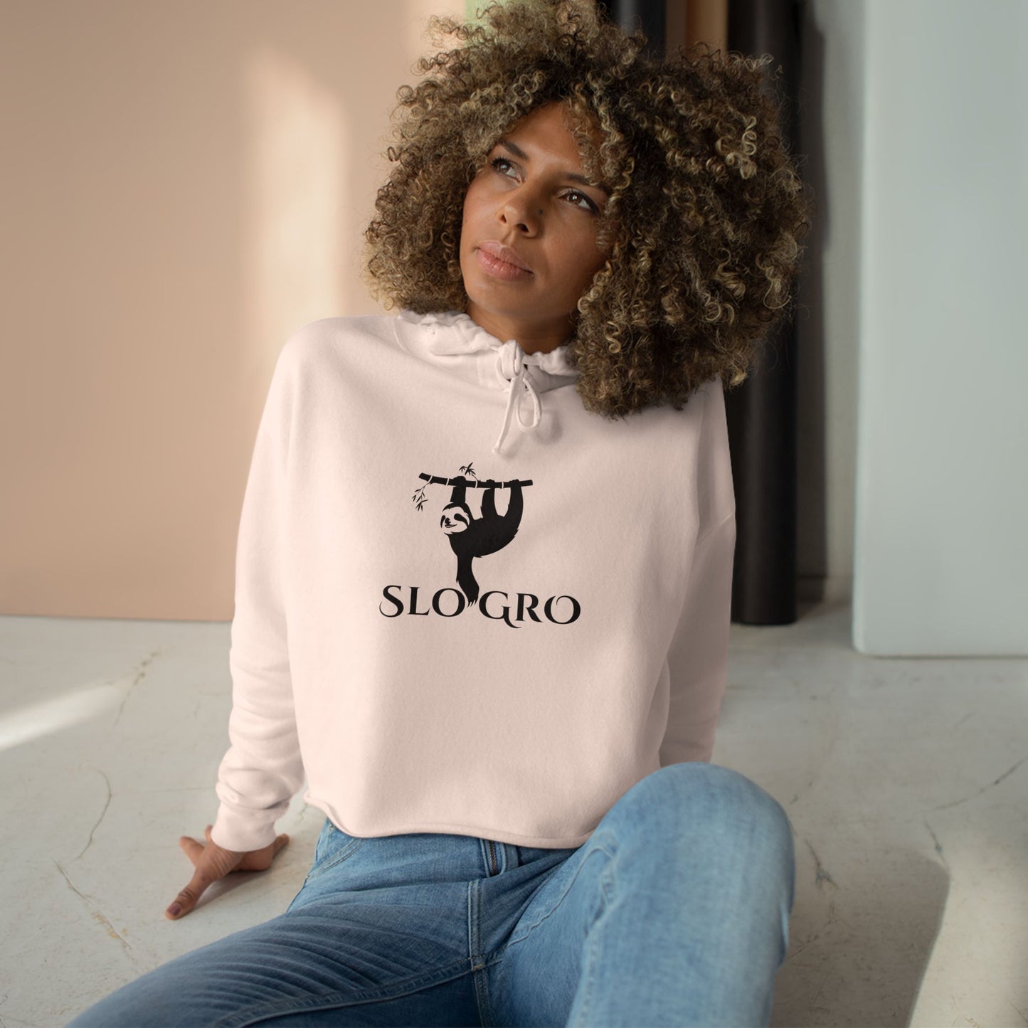 Slo Gro Crop Hoodie
