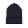 Embroidered 'DeSaus' Cuffed Beanie — Classic Knit Winter Hat