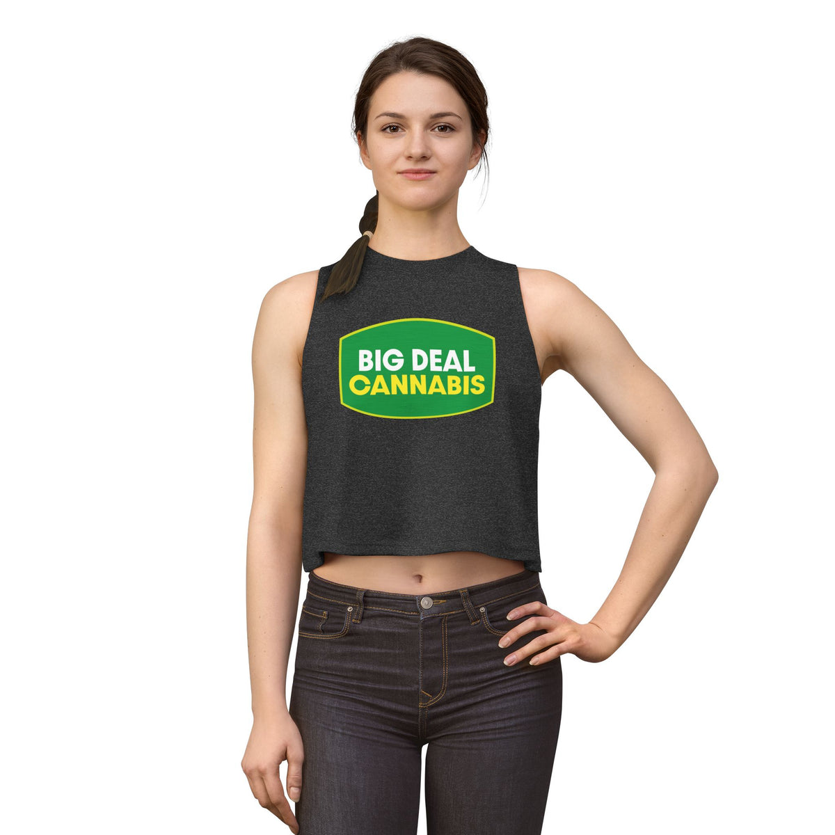 Big Deal Cannabis Women's Crop Top