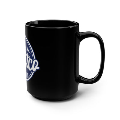Frostco 15oz Black Ceramic Coffee Mug