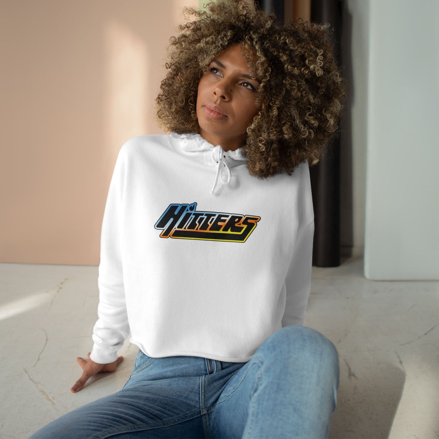 Hitters Cropped Hoodie