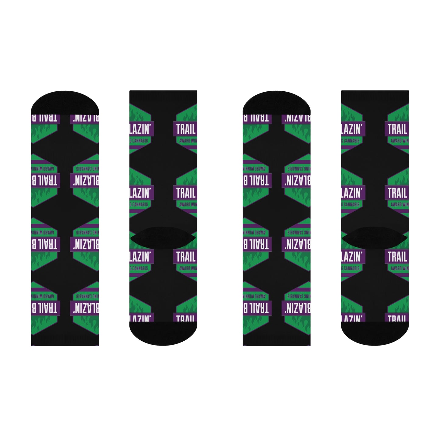 Trail Blazin' Cushioned Crew Socks