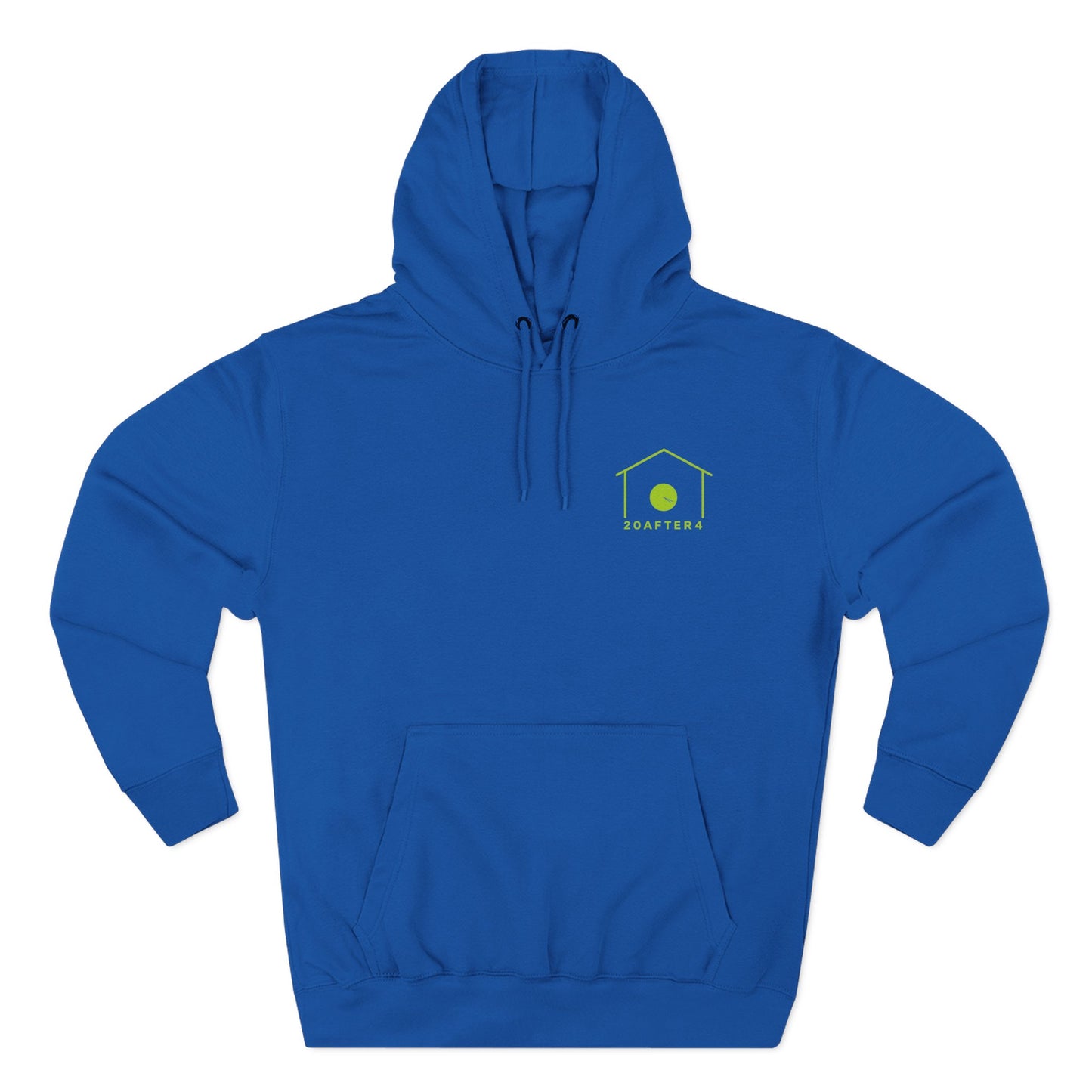 20AFTER4 Lime Logo Hoodie (Front & Back)