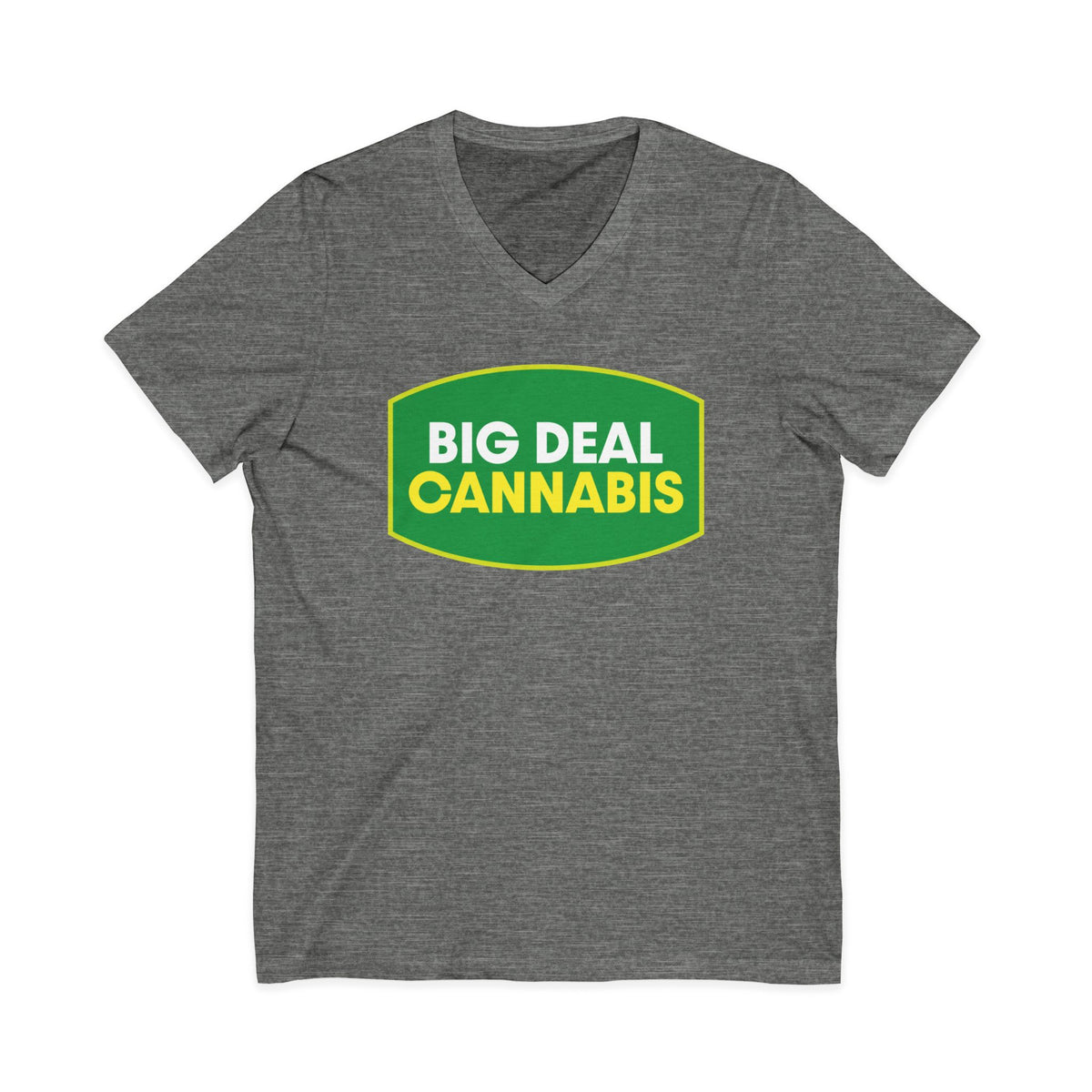 Big Deal Cannabis V-Neck Tee
