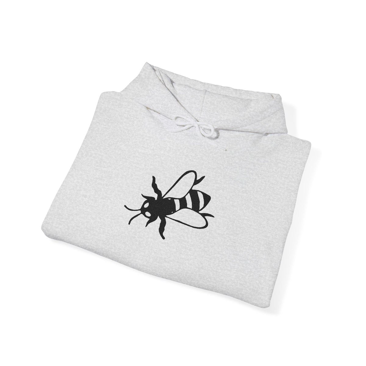 Lazy Bee Embroidered Unisex Hoodie