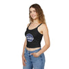 Spaghetti Tank Top - 'Frostrco' Mountain Logo Crop