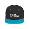 DeSaus  Embroidered Flat Bill Snapback Hat