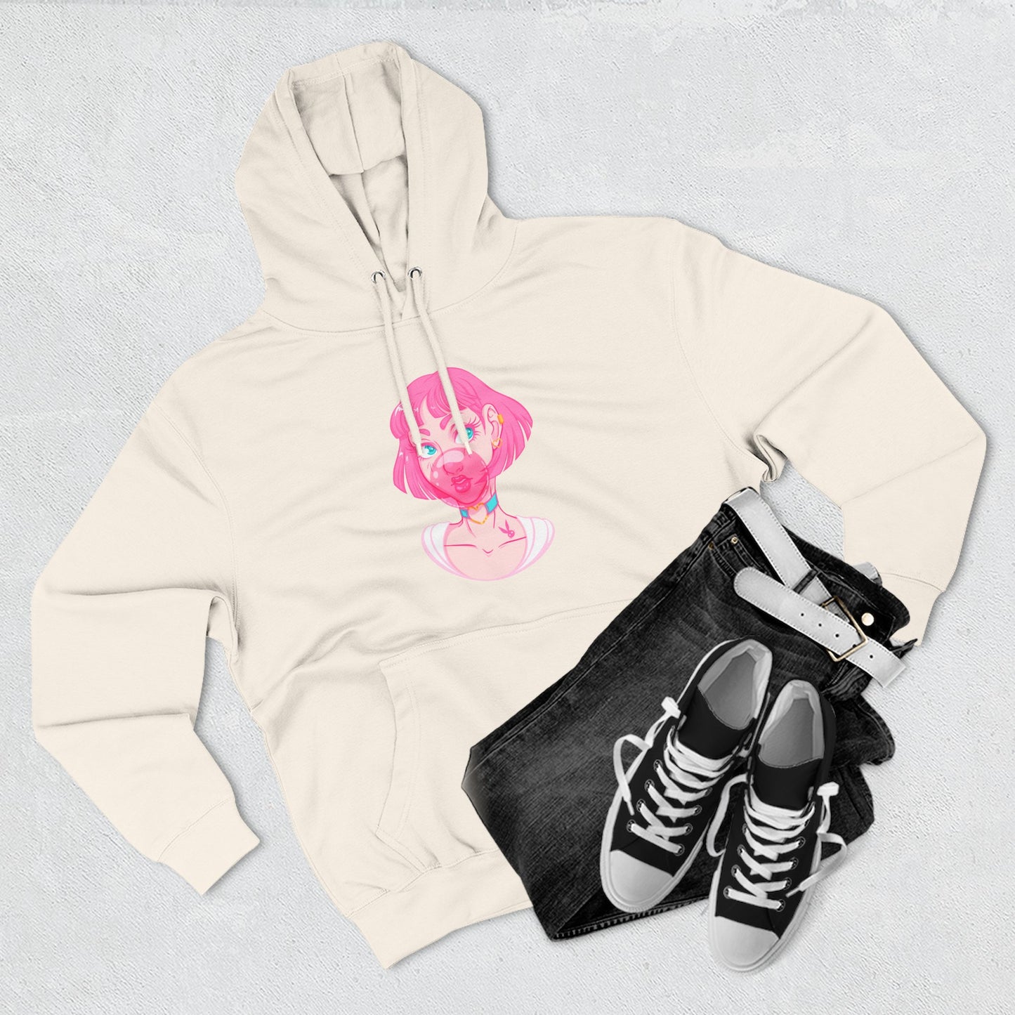 Bubblegum Breath DeSaus Hoodie