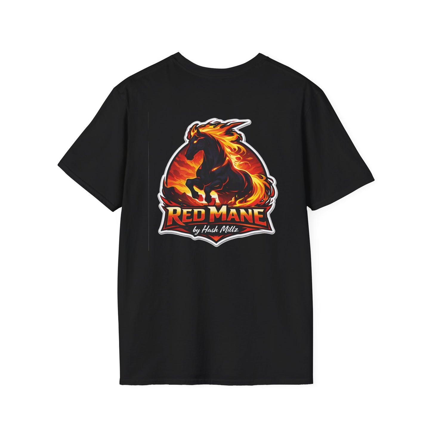 Red Mane Graphic Tee (Back)