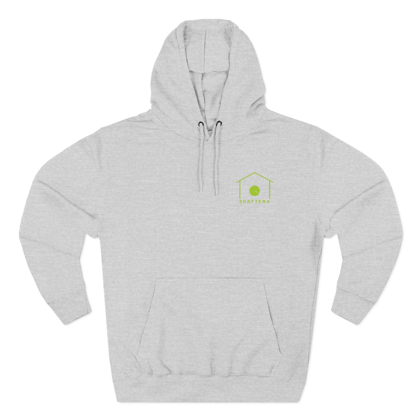20AFTER4 Lime Logo Hoodie (Front & Back)