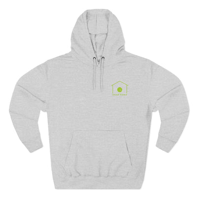 20AFTER4 Lime Logo Hoodie (Front & Back)