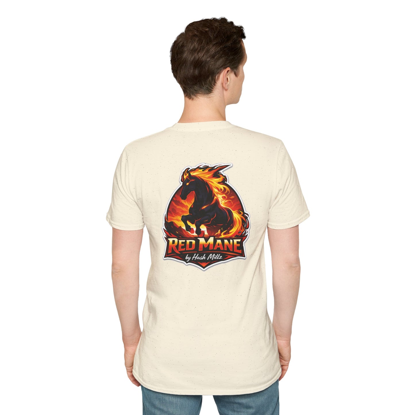 Red Mane Graphic Tee (Back)