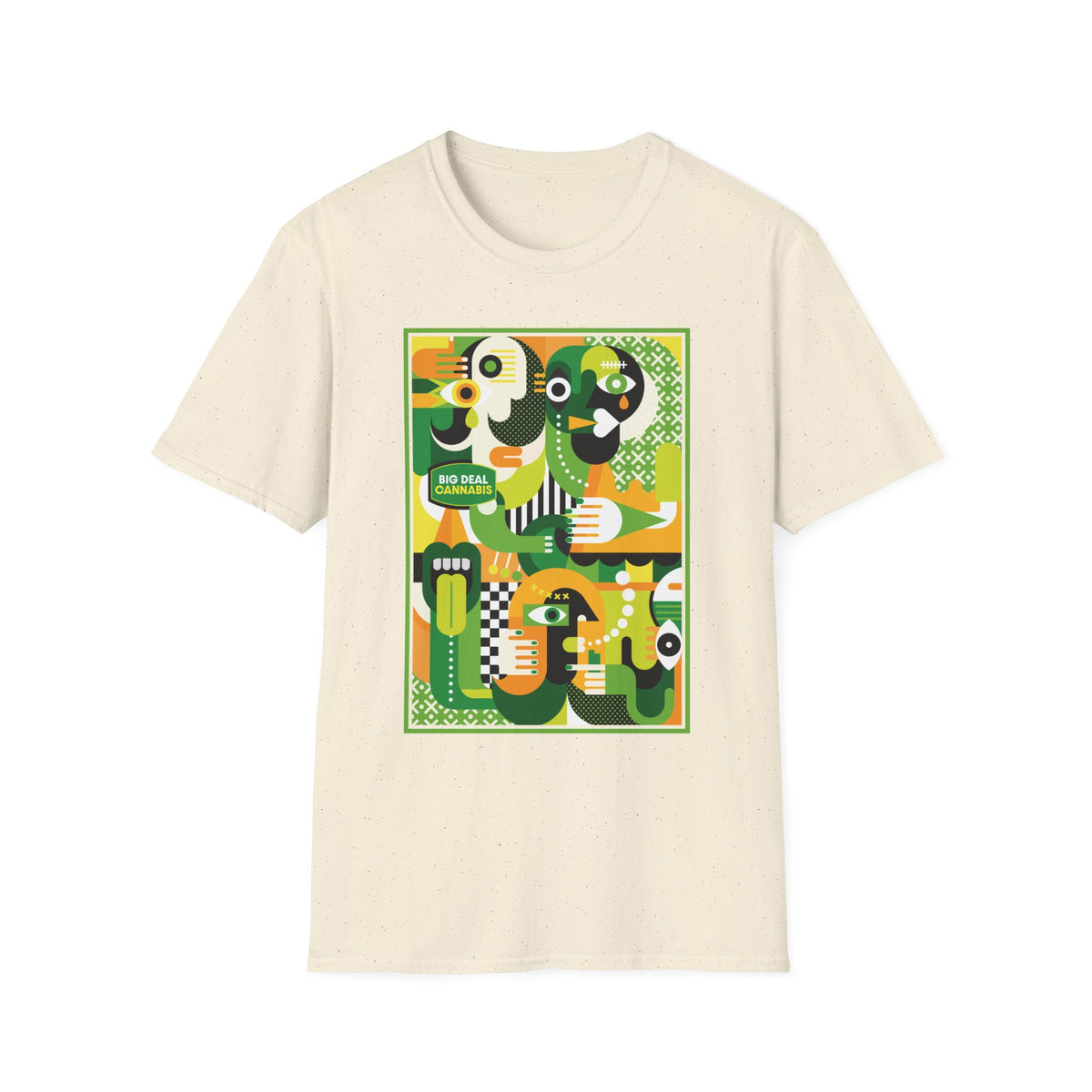 Big Deal Cannabis Abstract Unisex T-Shirt