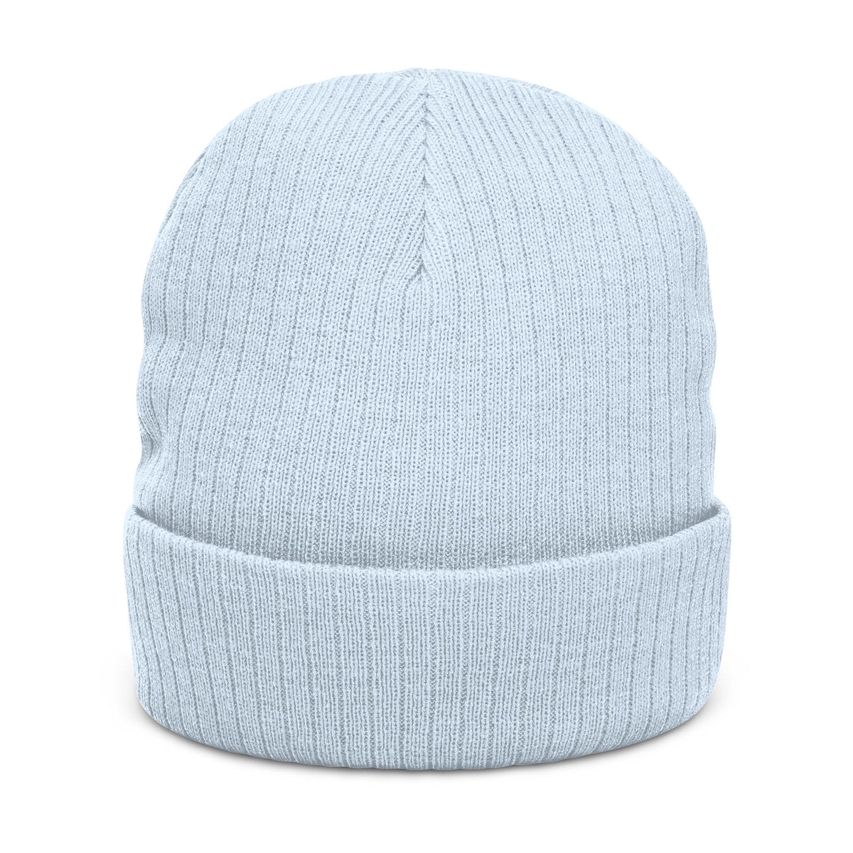 Embroidered 'Big Deal Cannabis' Ribbed Knit Beanie — Cozy Winter Cannabis Hat